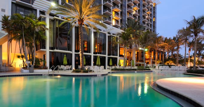 Luxury hotel background